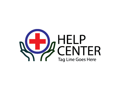 Help Center Vector Logo Design FreeDownload