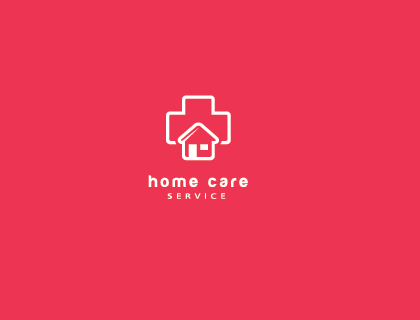 Home Care Service Logo Vector