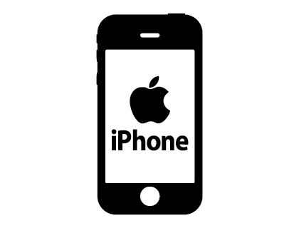 iPhone Logo Vector free