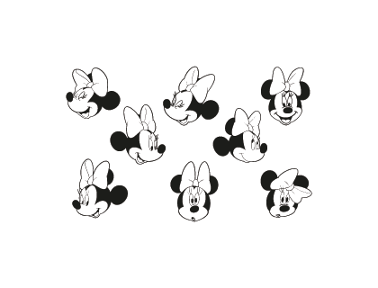 Minnie Mouse vector free