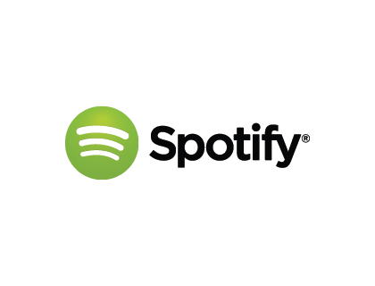 Spotify logo vector black free