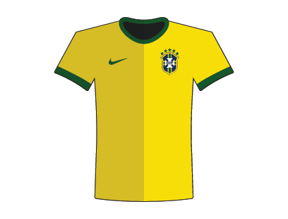 Brazil 2018 World Cup Jersey Vector