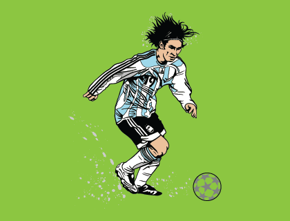 Lionel Messi Logo Vector