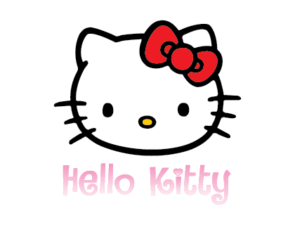Hello Kitty Logo Vector free