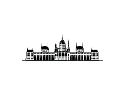 Hungarian Parliament Vector Logo