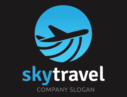 Sky Travel Logo