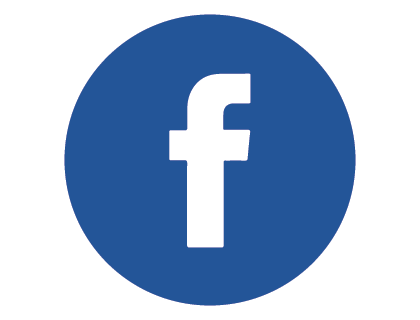 Facebook icon circle vector free download