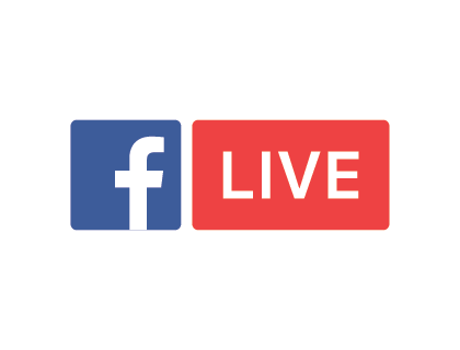 Facebook Live logo vector free download