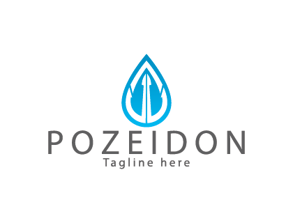 Poseidon Water Logo