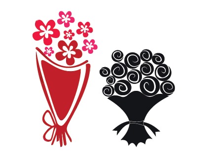 Bouquet Logo Vector