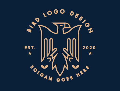 Eagle Bird Logo Vector