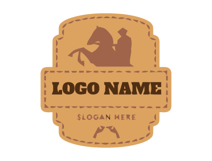 Leather Crafts Logo Vector