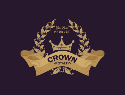 Royal Crown Logo Vector