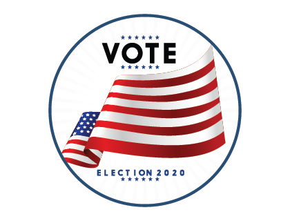 United States Election 2020 Logo Vector