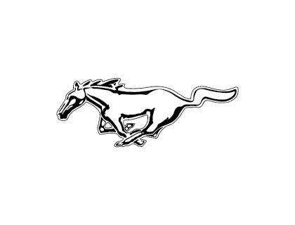 Mustang Logo Vector Free