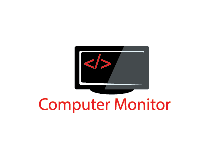 Computers Monitor Vactor Logo