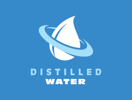 Distilled Water Logo Vector