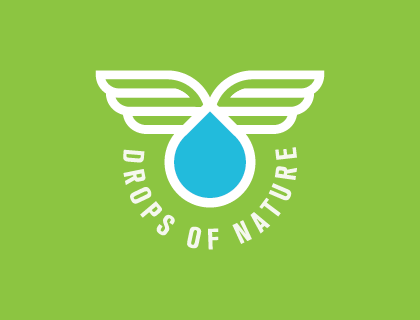 Drops Of Nature Logo Vectors